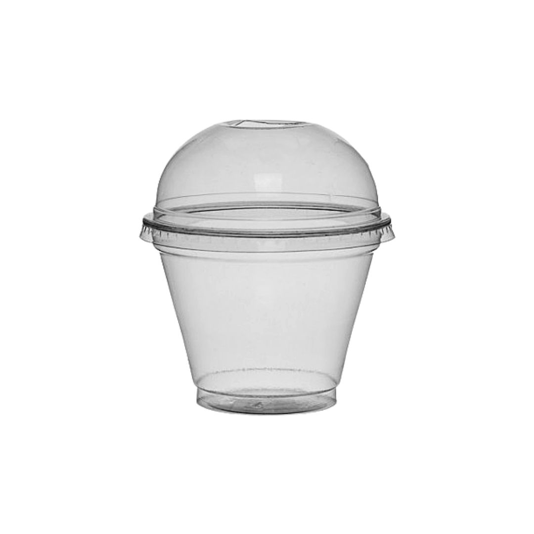 COPO PET P/ TAMPA DOMO BOLHA FIBRAFORM 500ML 25UN - F9250